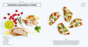 HÄHNCHEN, GUACAMOLE & TOMATE